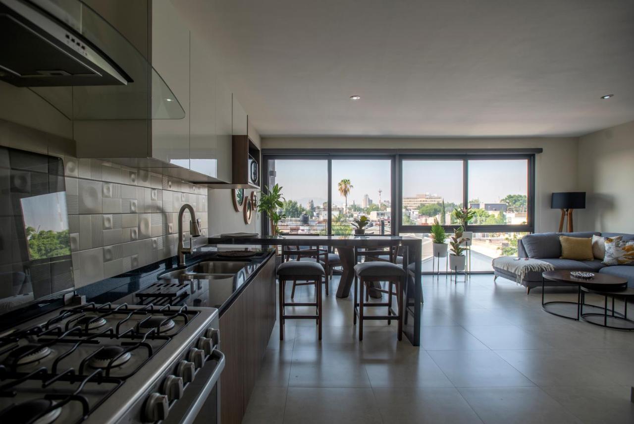 Апартаменты Departamento Privado En La Colonia Americana Гвадалахара Экстерьер фото